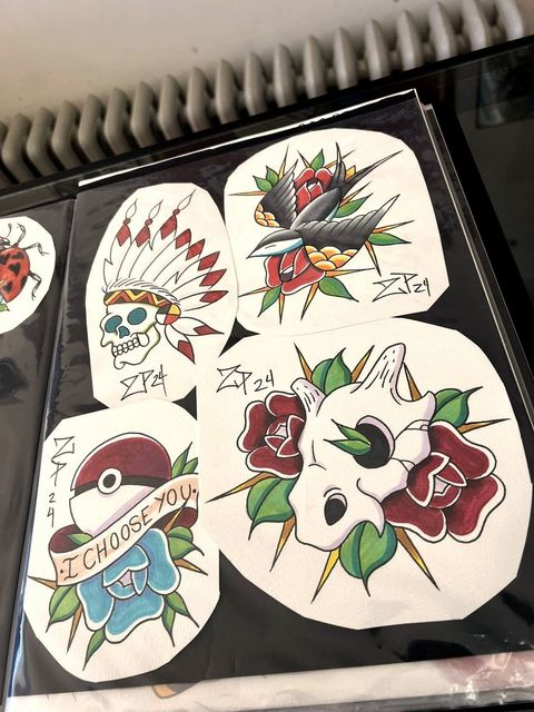 Traditional flash sheets